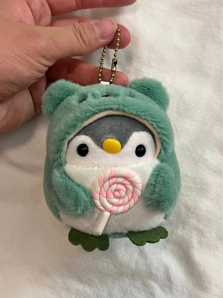 penguin bear keychain