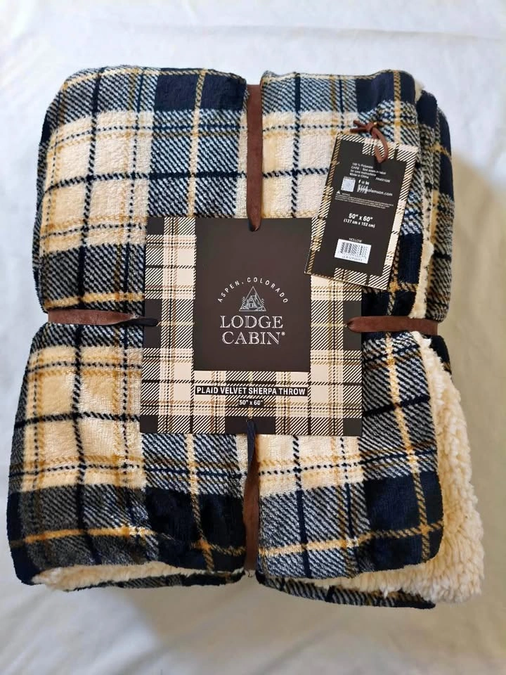 Sherpa Throw Blanket