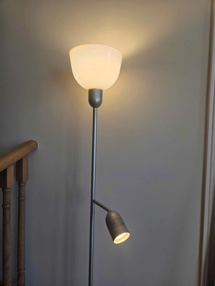 Ikea dual light floor lamp - photo 4