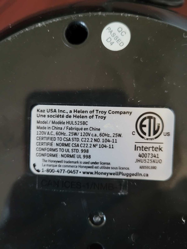 Honeywell Humidifier - photo 2