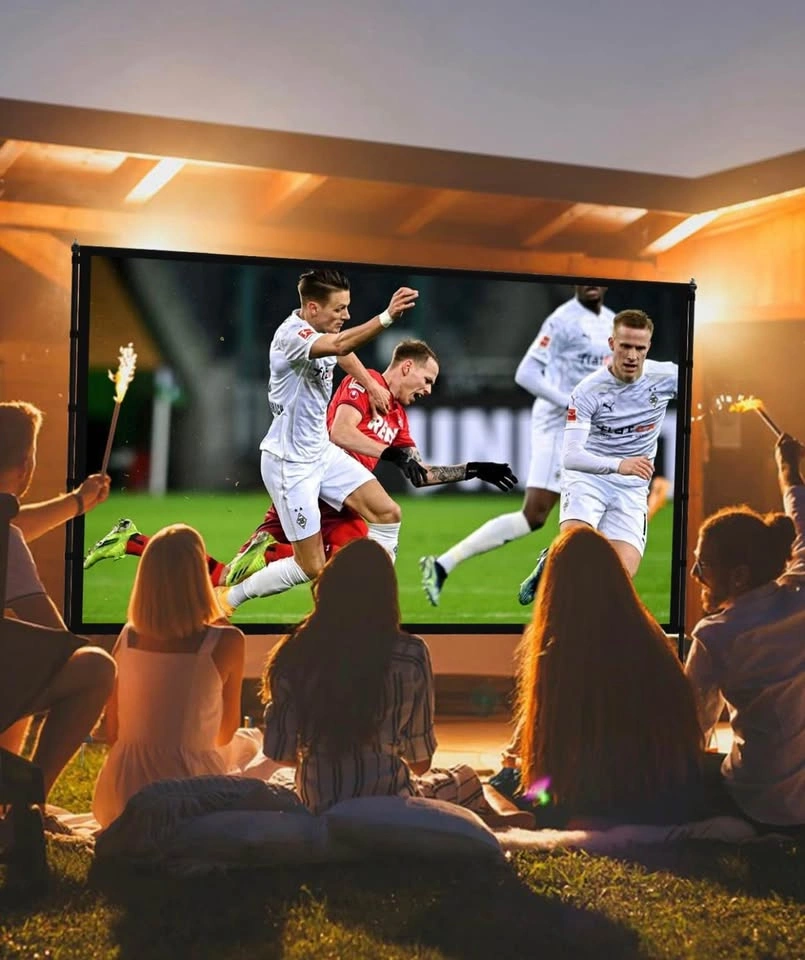 STWUI 100-Inch Portable Projector Screen with Stand - photo 3