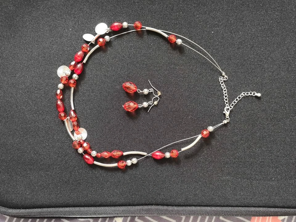 Necklace set and feather earings - photo 2