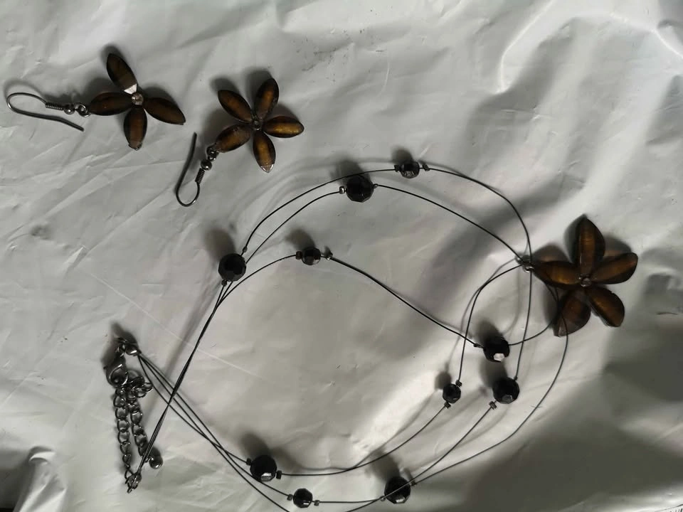 Necklace set and feather earings - photo 4