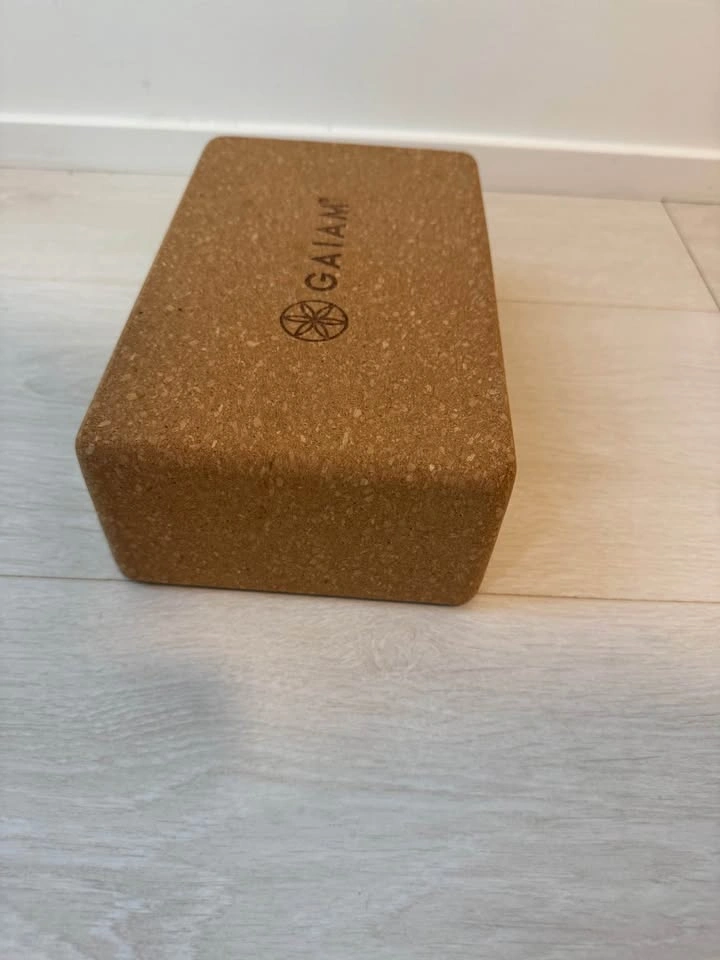 GAIAM Cork Yoga Block - photo 3