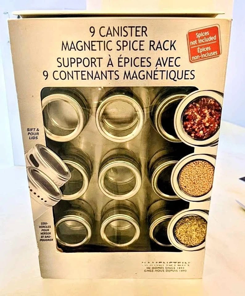Magnetic Spice Rack