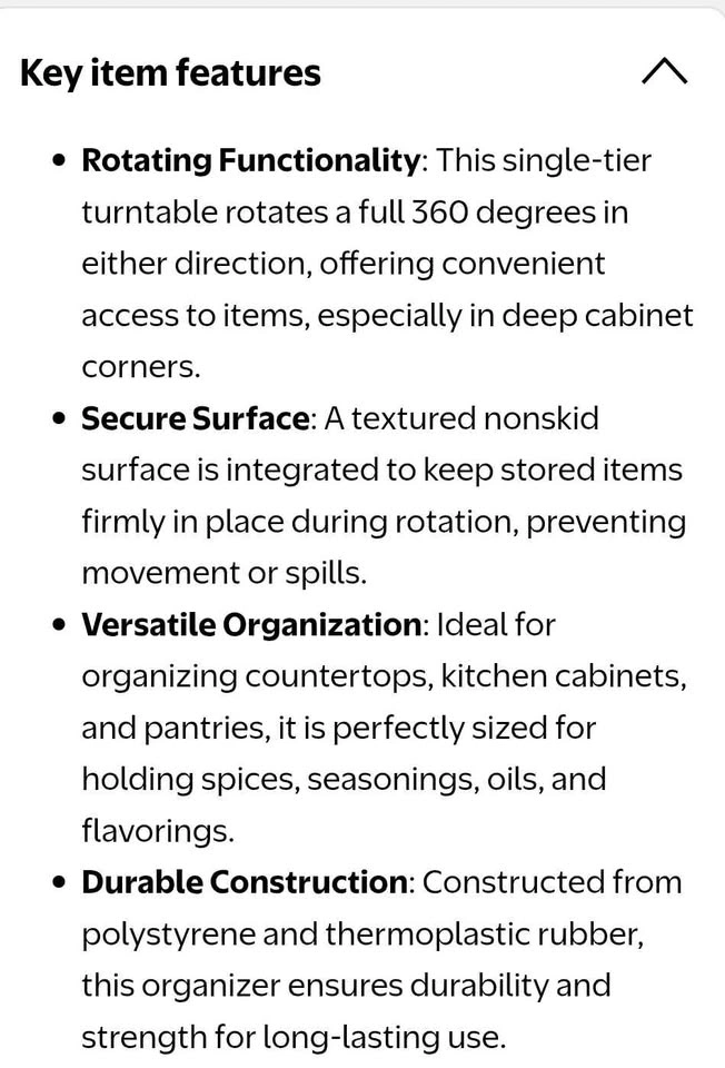 Nonskid Turntable - photo 4