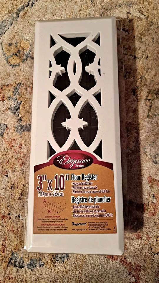 Plastic Rustproof Floor Register