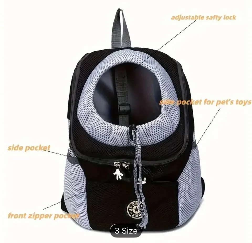 Pet Carrier Backpack for Small Dog cat image indicator(3)