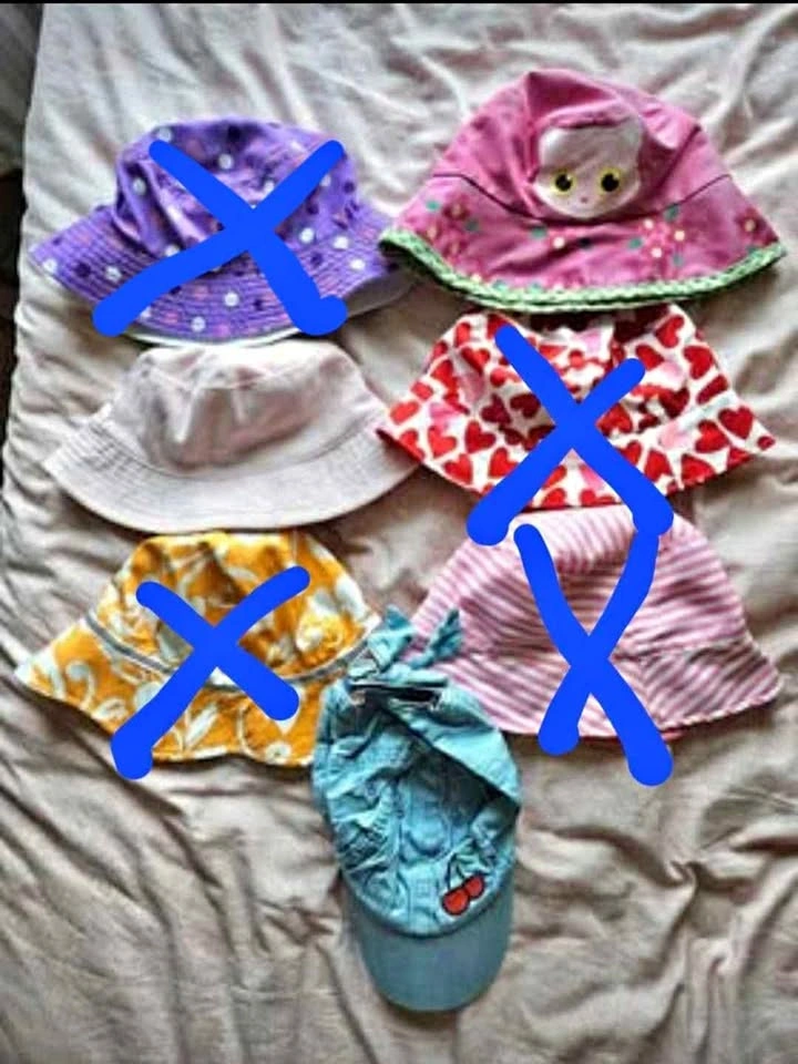 Girls Age 4-6 Summer Hats