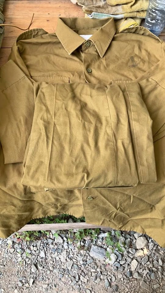 IDF uniform and Brandit vest with a real mitzifet