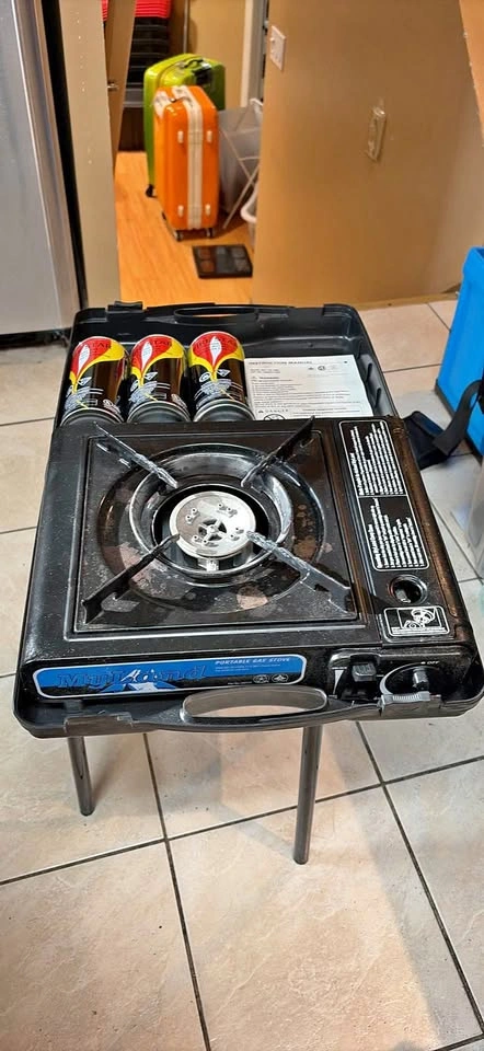 Multi-Land Portable Gas Stove with Butane Cans