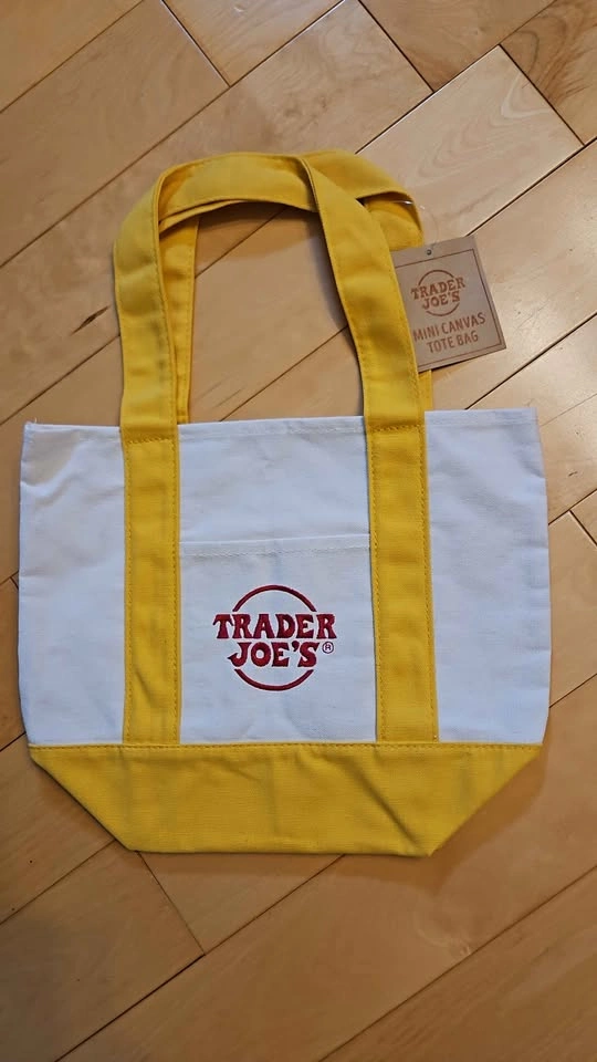 BNWT Trader Joe's Mini Tote - photo 2