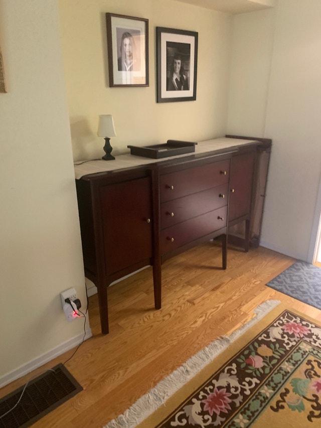Dining room set, 3 pieces including table with 6 chairs - photo 2