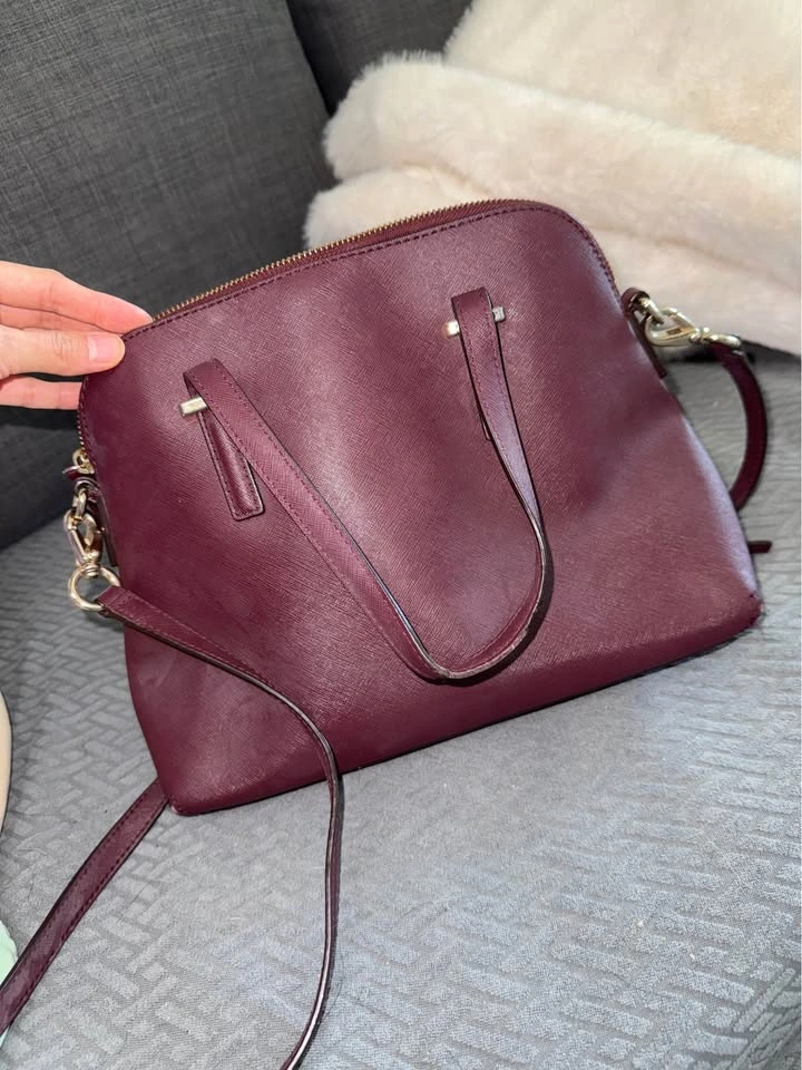 Kate Spade Burgundy Crossbody Bag - photo 3
