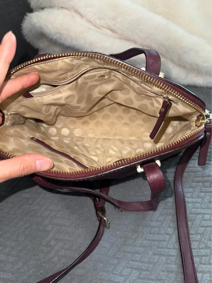Kate Spade Burgundy Crossbody Bag - photo 4