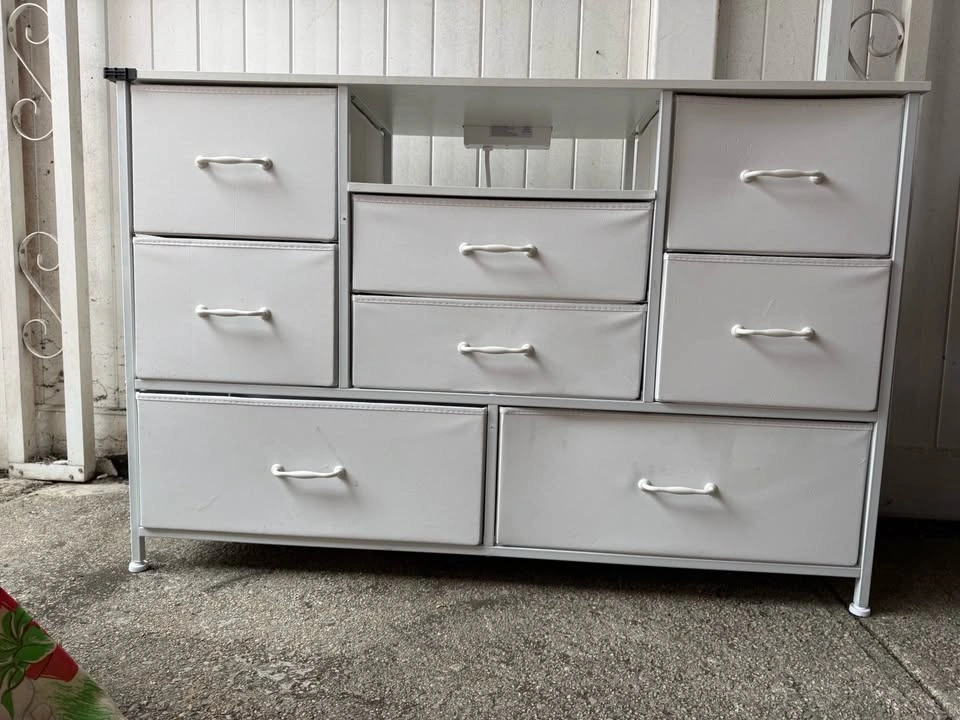 White Fabric Dresser– Must Go! - photo 2