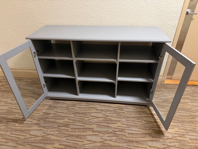 Grey Display Cabinet - photo 2