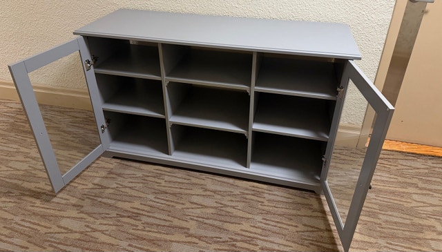 Grey Display Cabinet - photo 5