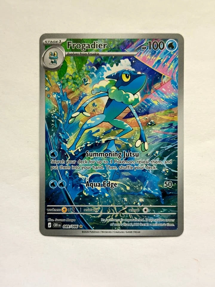 Frogadier 089/086 Pokemon Chaos Rising