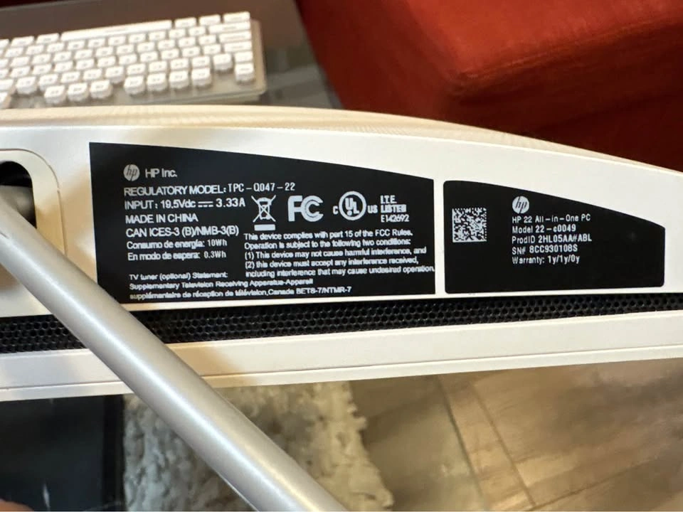 HP All-in-One Desktop - photo 3