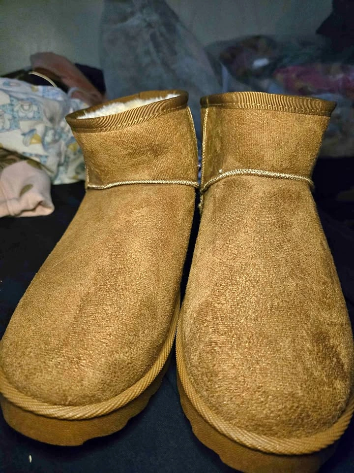 Faux suede boots (BNWT)