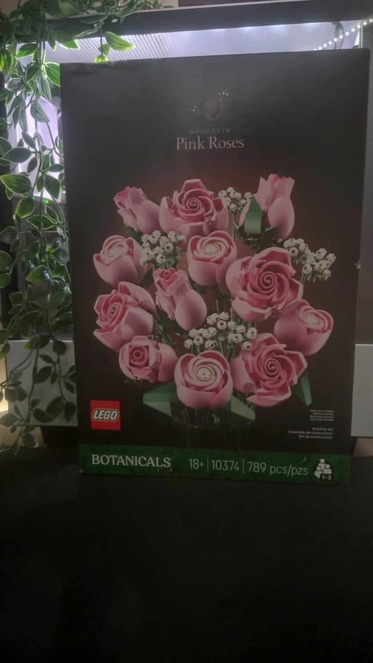 Legos Pink Roses
