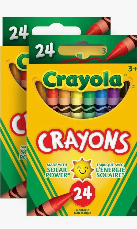 Crayola 24 pcs Crayons – Brand New - photo 2