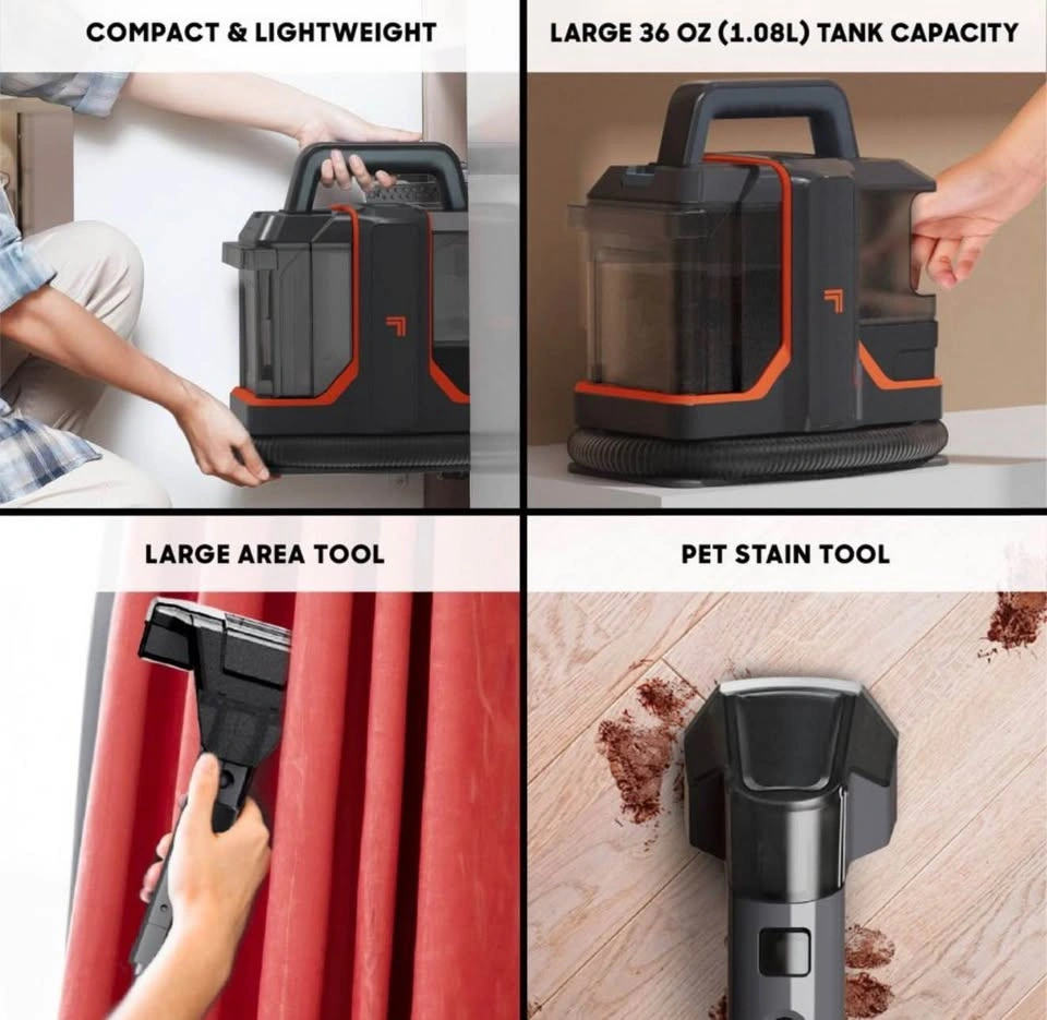 Brand new Sharper Image Portable Stain Cleaner Spot Vacuum - photo 2