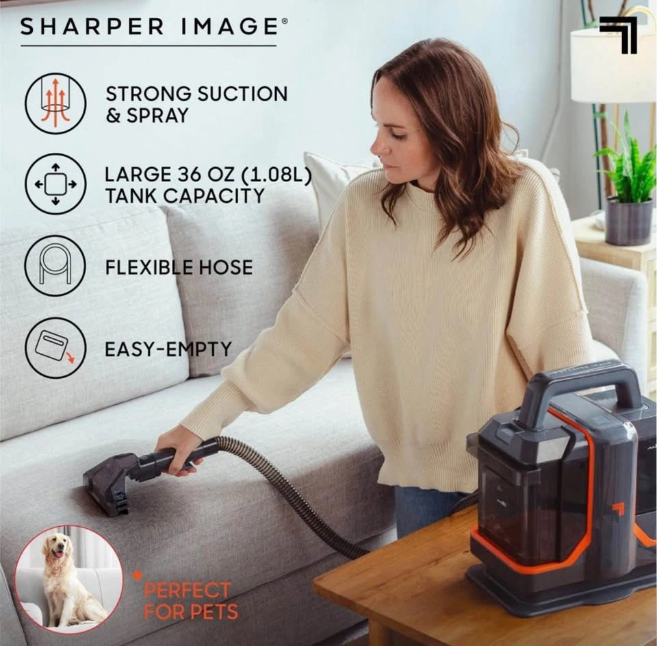 Brand new Sharper Image Portable Stain Cleaner Spot Vacuum - photo 3