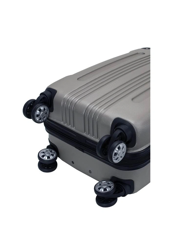 BRAND NEW Rockland London 20” Silver Carry-On Spinner Luggage - photo 5