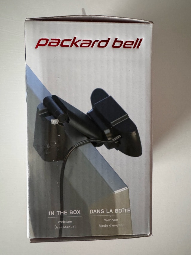 Packard Bell PBWC1081 1080p HD Webcam Built-In Mic USB PC Mac - photo 2