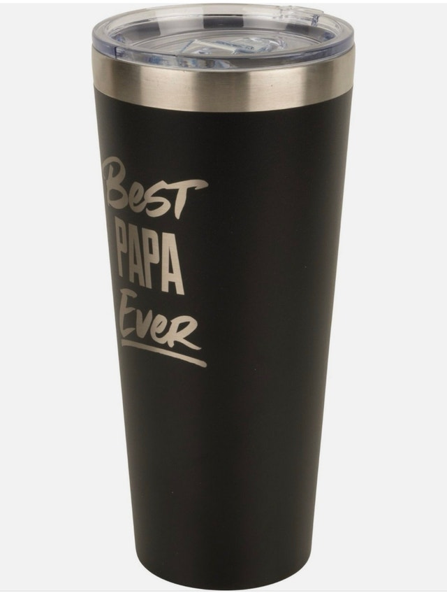 Sassy Cups Best Papa Ever 30oz Stainless Steel Tumbler+Lid - photo 2