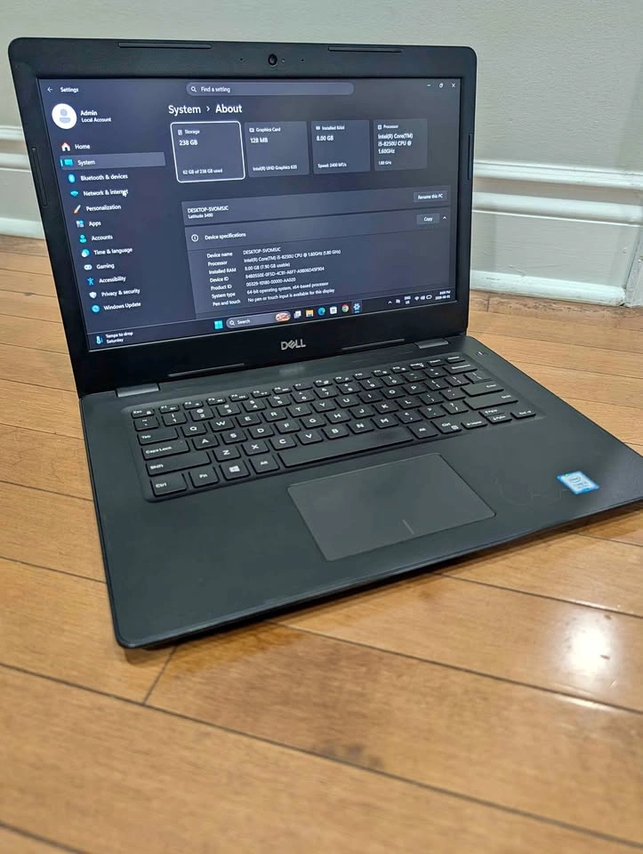 Core i5 8th Generation Laptop DELL Latitude