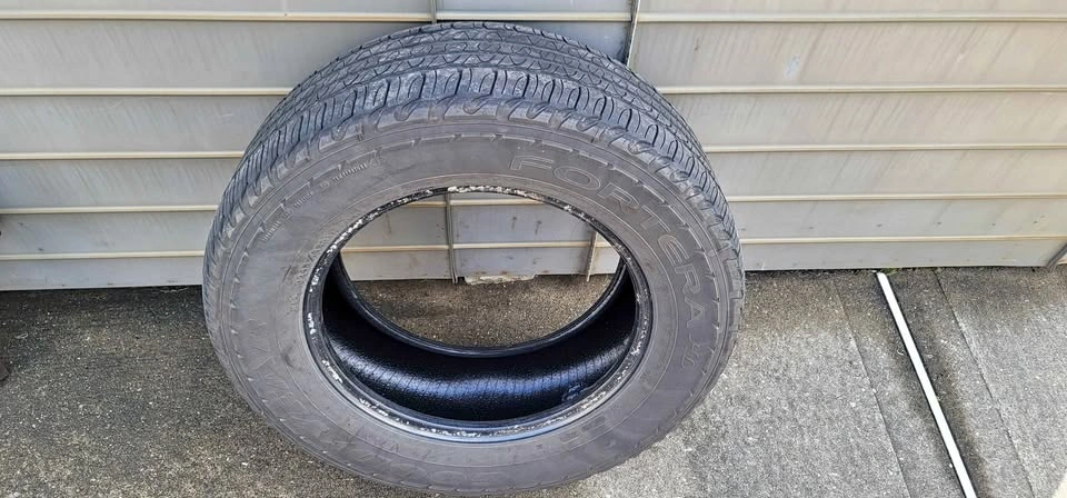 3 TIRES Goodyear Fortera HL Edition 245/65R17 105T - Toyota High