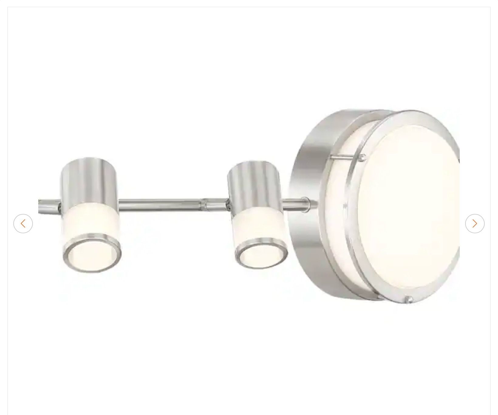 Hampton Bay 3.44 ft. 4-Light Integrated LED Track Lighting - photo 2
