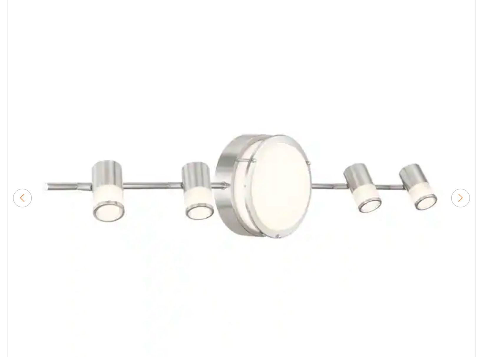Hampton Bay 3.44 ft. 4-Light Integrated LED Track Lighting - photo 4