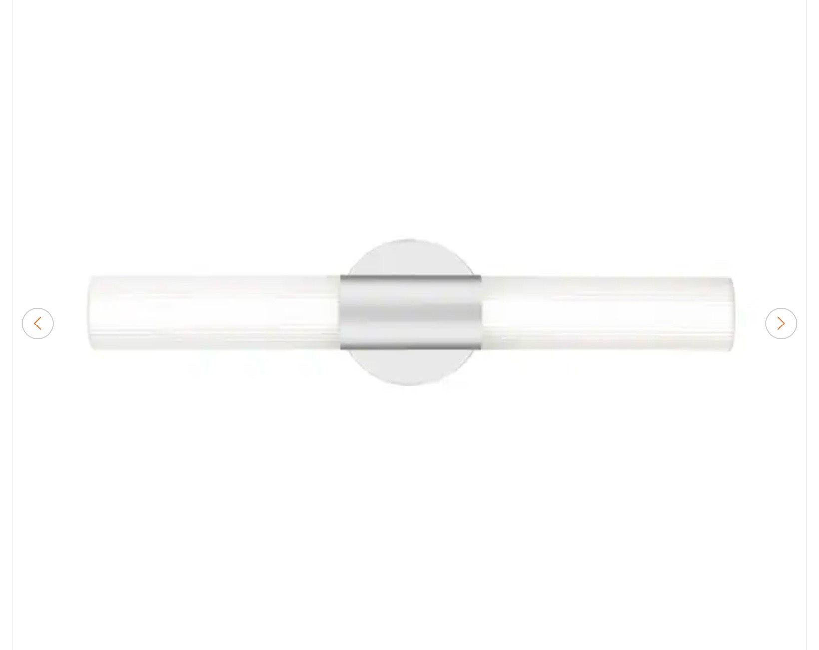 Astra 22 in. Chrome Integrated LED Vanity Light Bar - photo 4