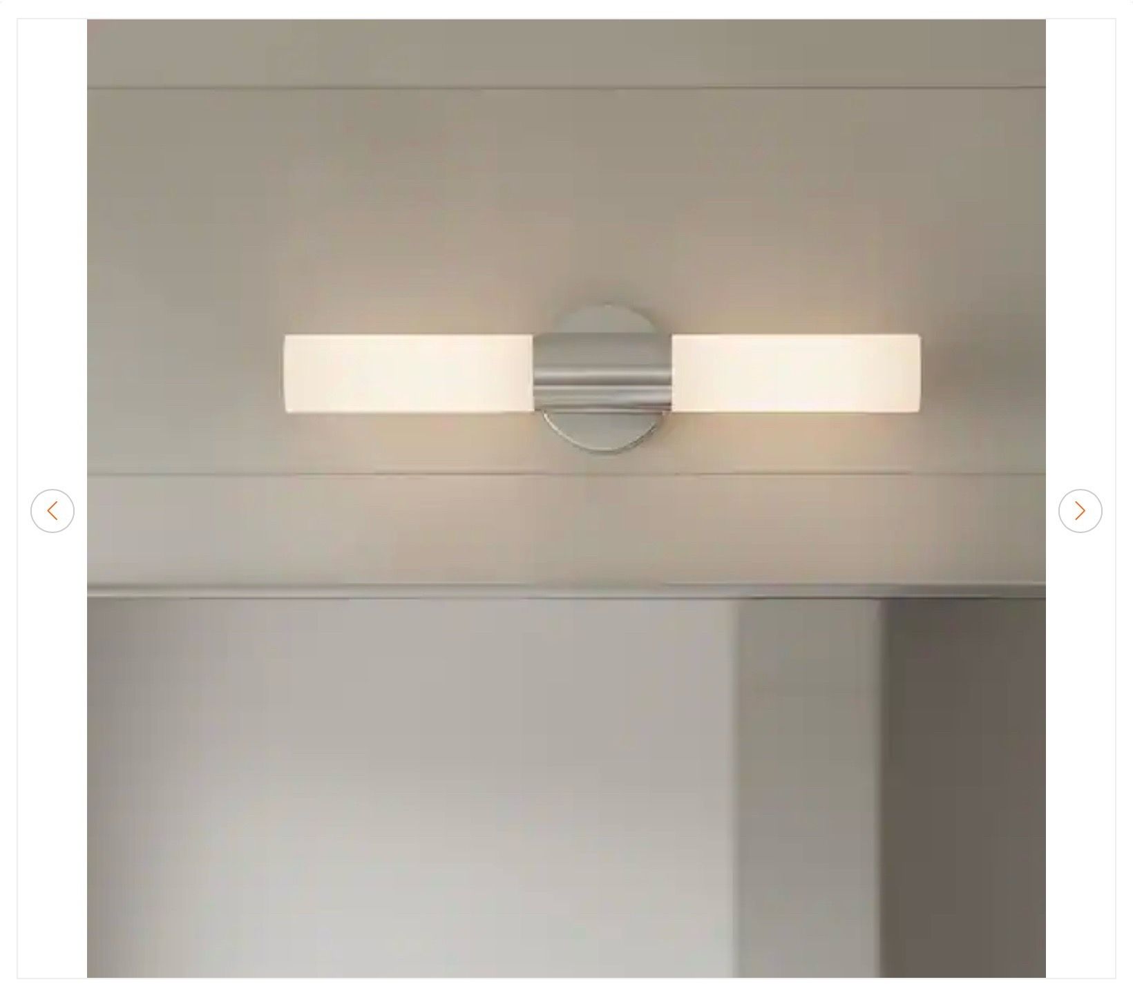 Astra 22 in. Chrome Integrated LED Vanity Light Bar - photo 5