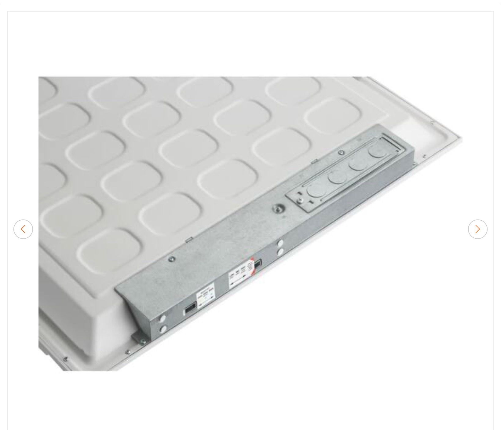 Lithonia Lighting 2x2 LED Panel Light, Adjustable Lumens - photo 4