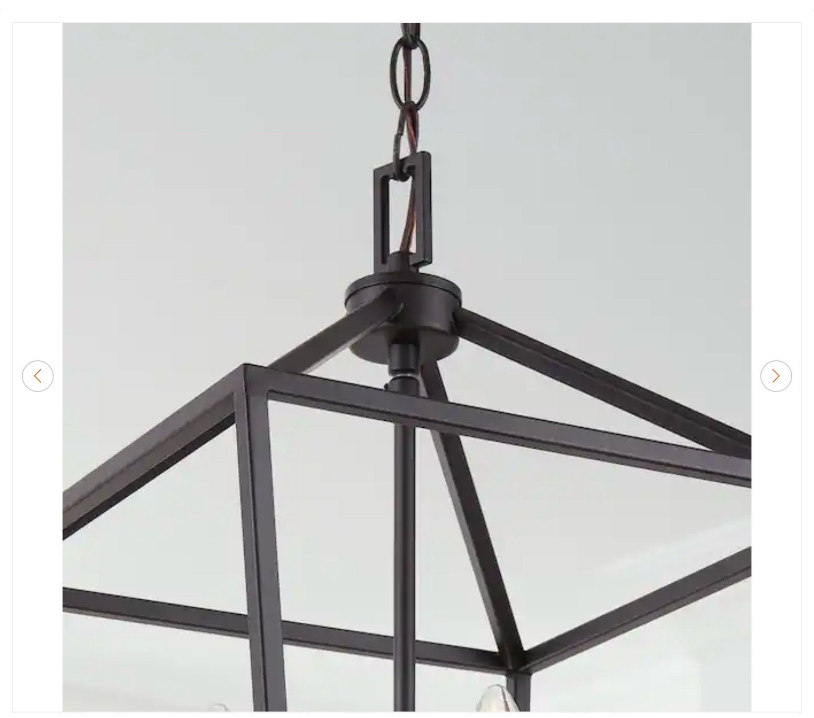 Home Decorators Collection Weyburn 4-Light Bronze Chandelier - photo 4