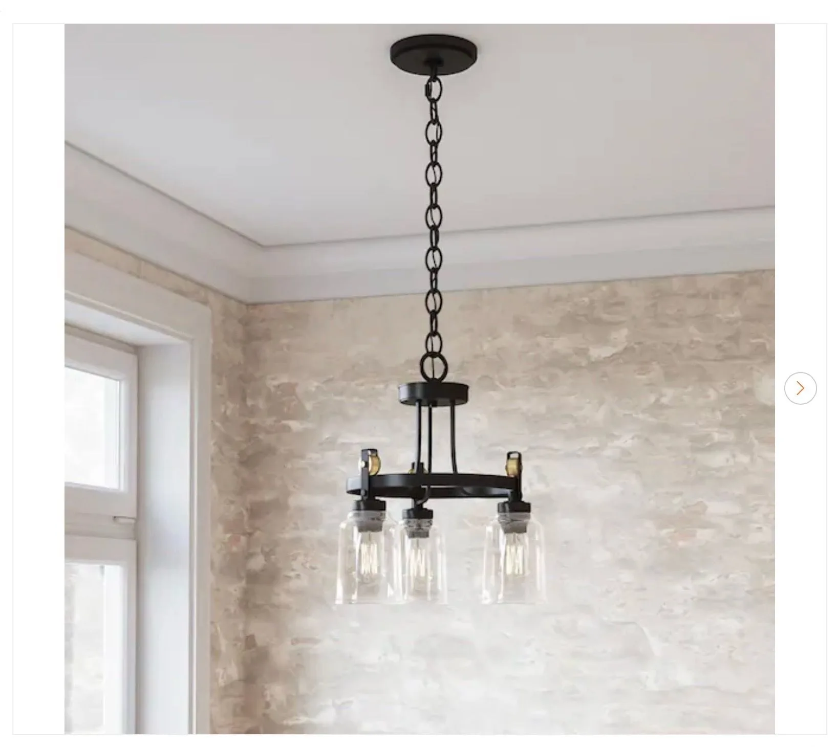 Home Decorators Collection Knollwood 3-Light Chandelier