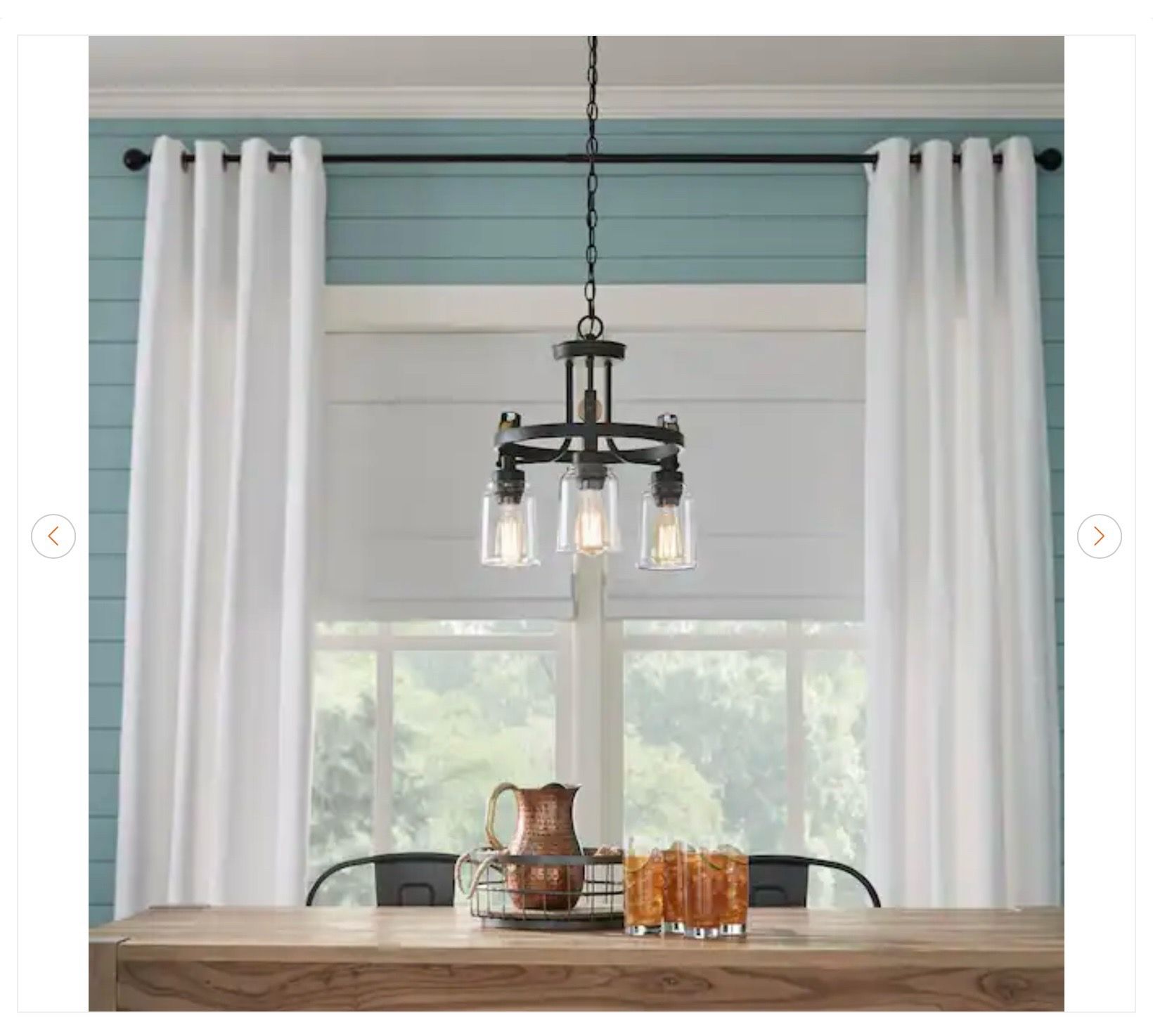 Home Decorators Collection Knollwood 3-Light Chandelier - photo 3