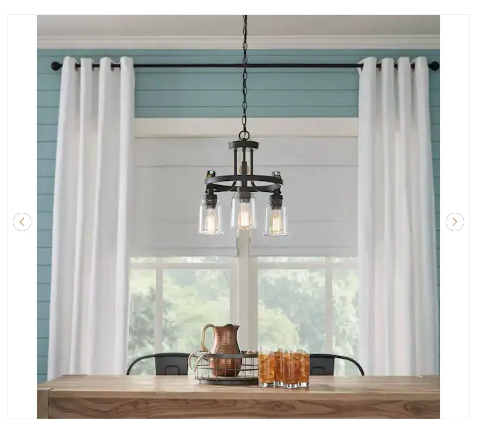 Home Decorators Collection Knollwood 3-Light Chandelier - photo 3