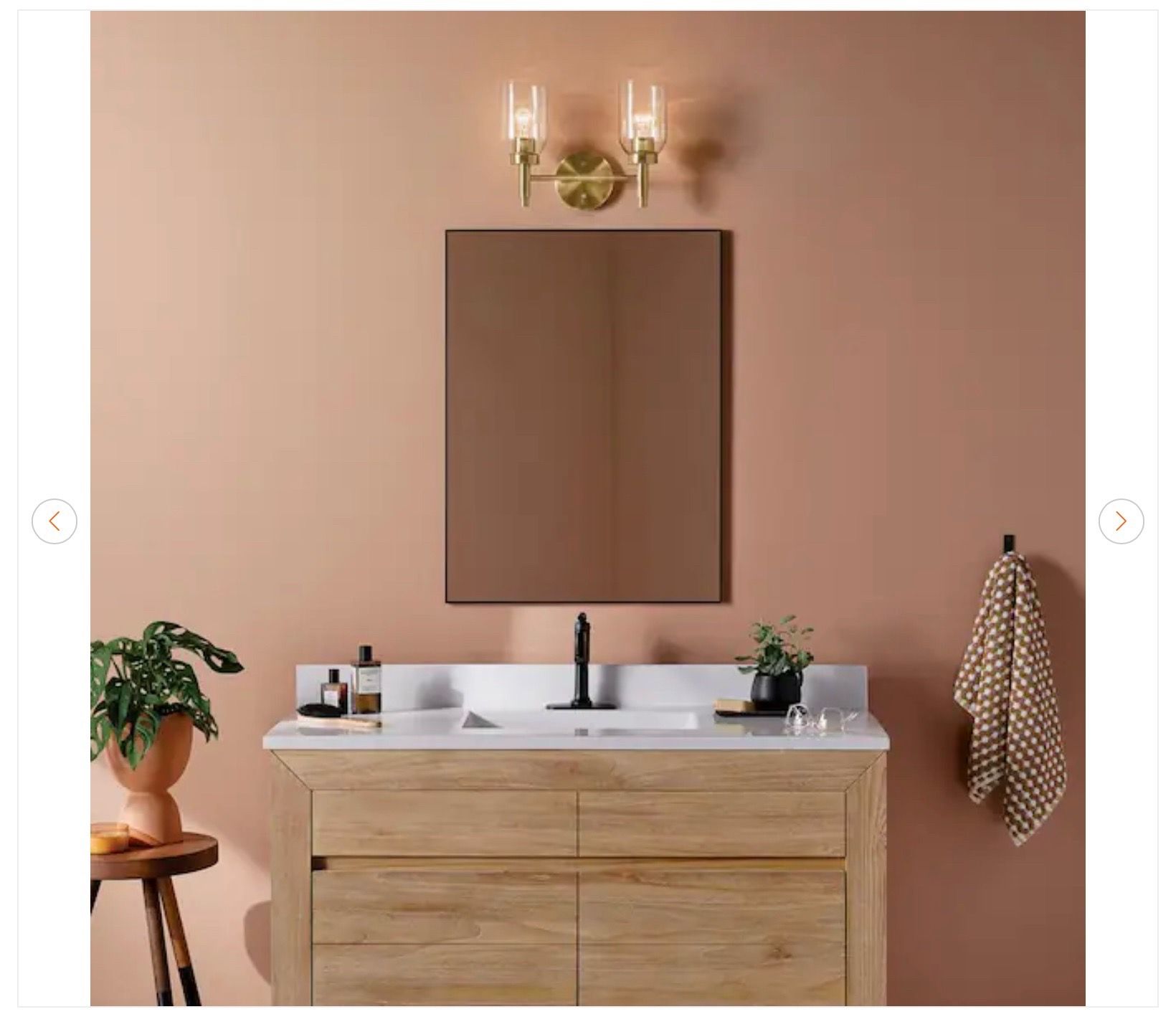 KICHLER Madden 2-Light Champagne Bronze Vanity Light - photo 3