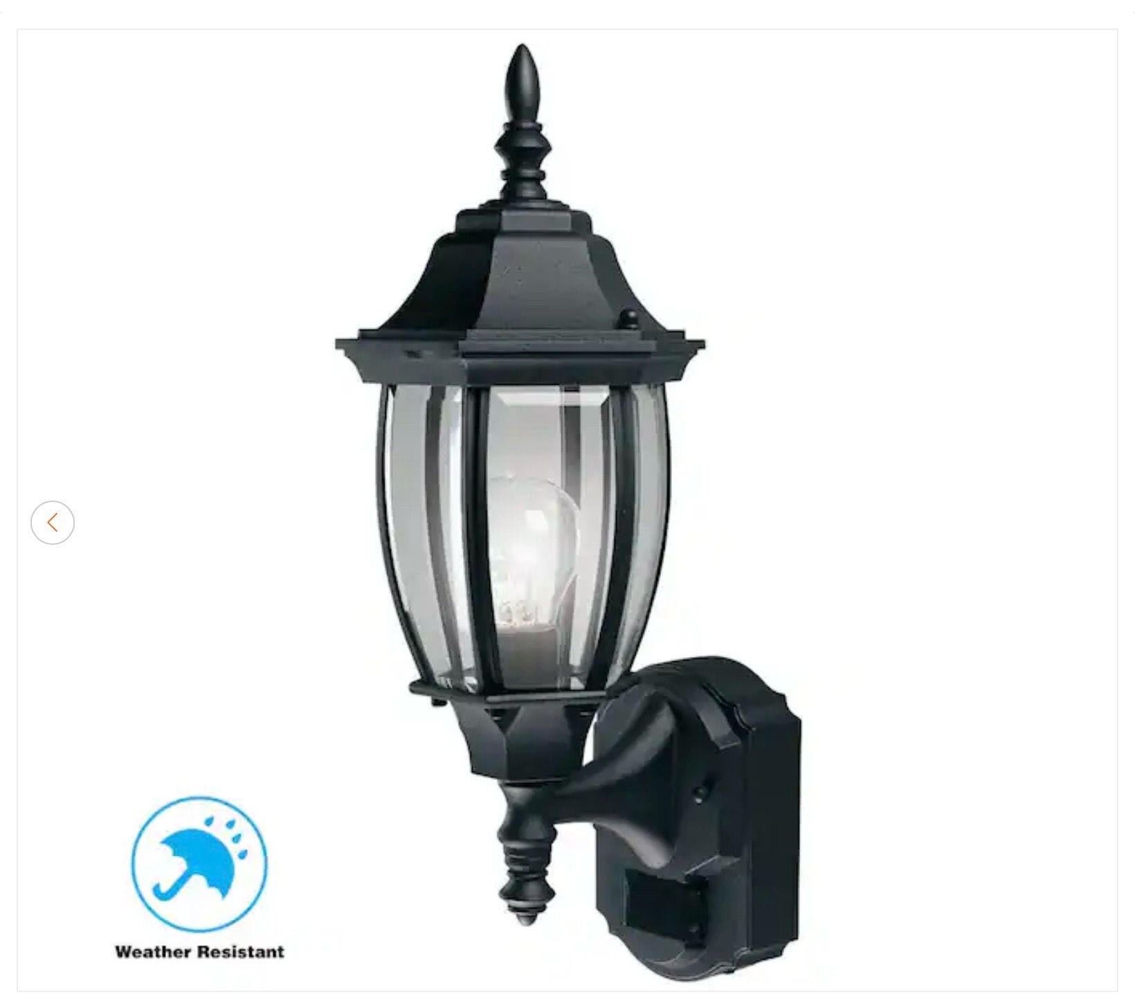 Hampton Bay Alexandria 17.3 in. Farmhouse Outdoor Wall Light - photo 5