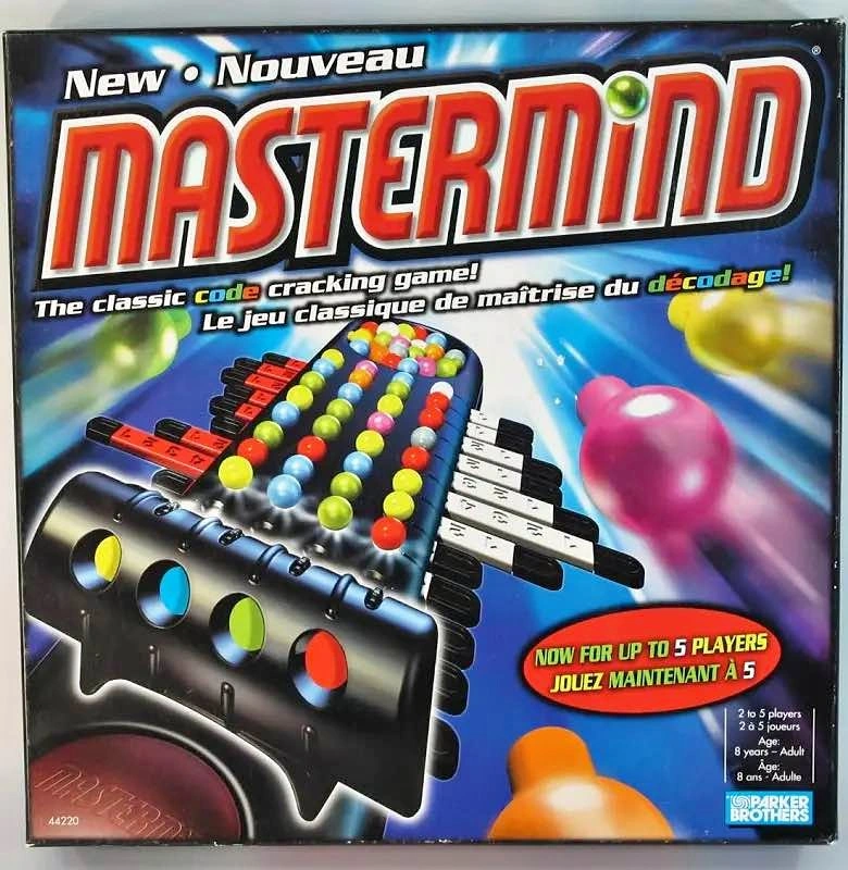 Mastermind code cracking game