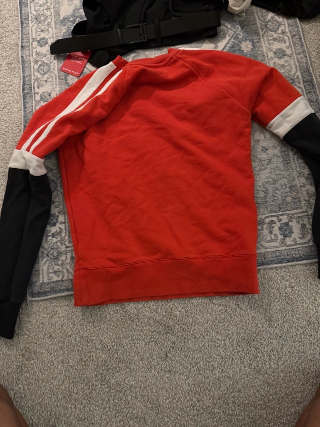 AMI Alexandre Mattiussi Red Crewneck Sweatshirt - photo 3