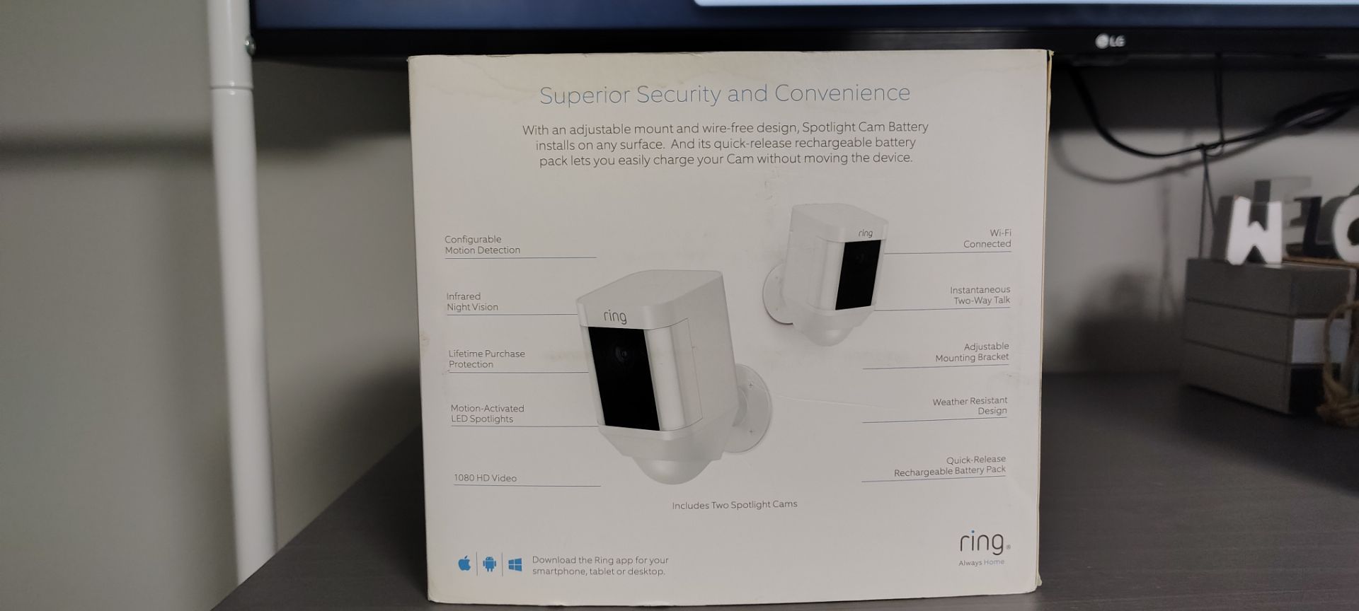 BRAND NEW Ring Smart Home Security Bundle - photo 4