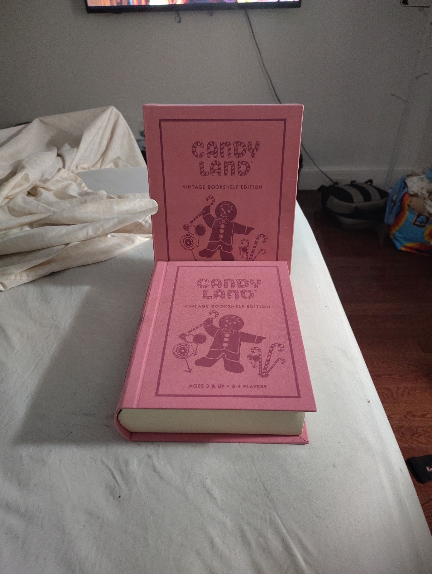 Retro Candy Land Board Game: Vintage Bookshelf Edition