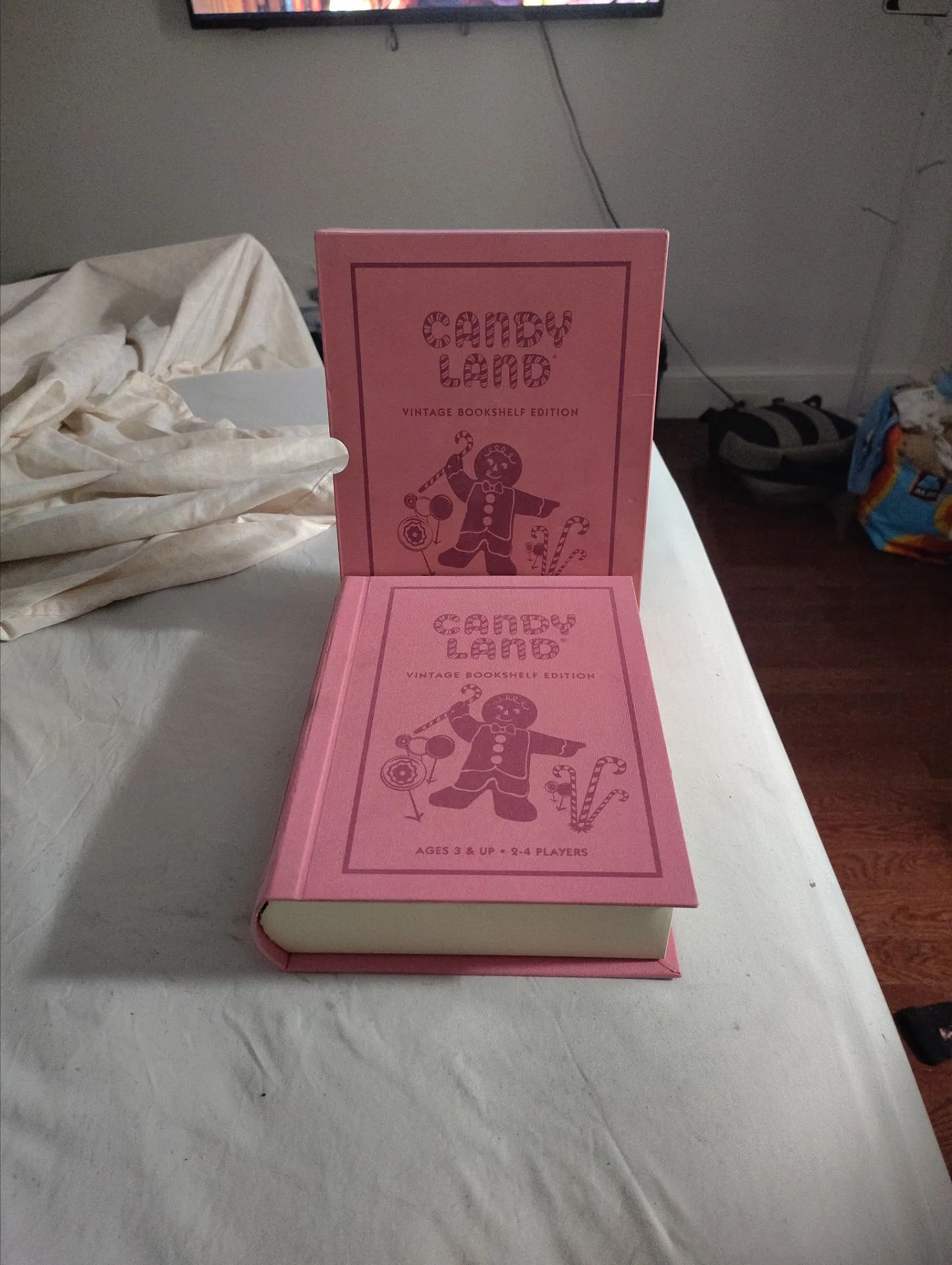 Retro Candy Land Board Game: Vintage Bookshelf Edition